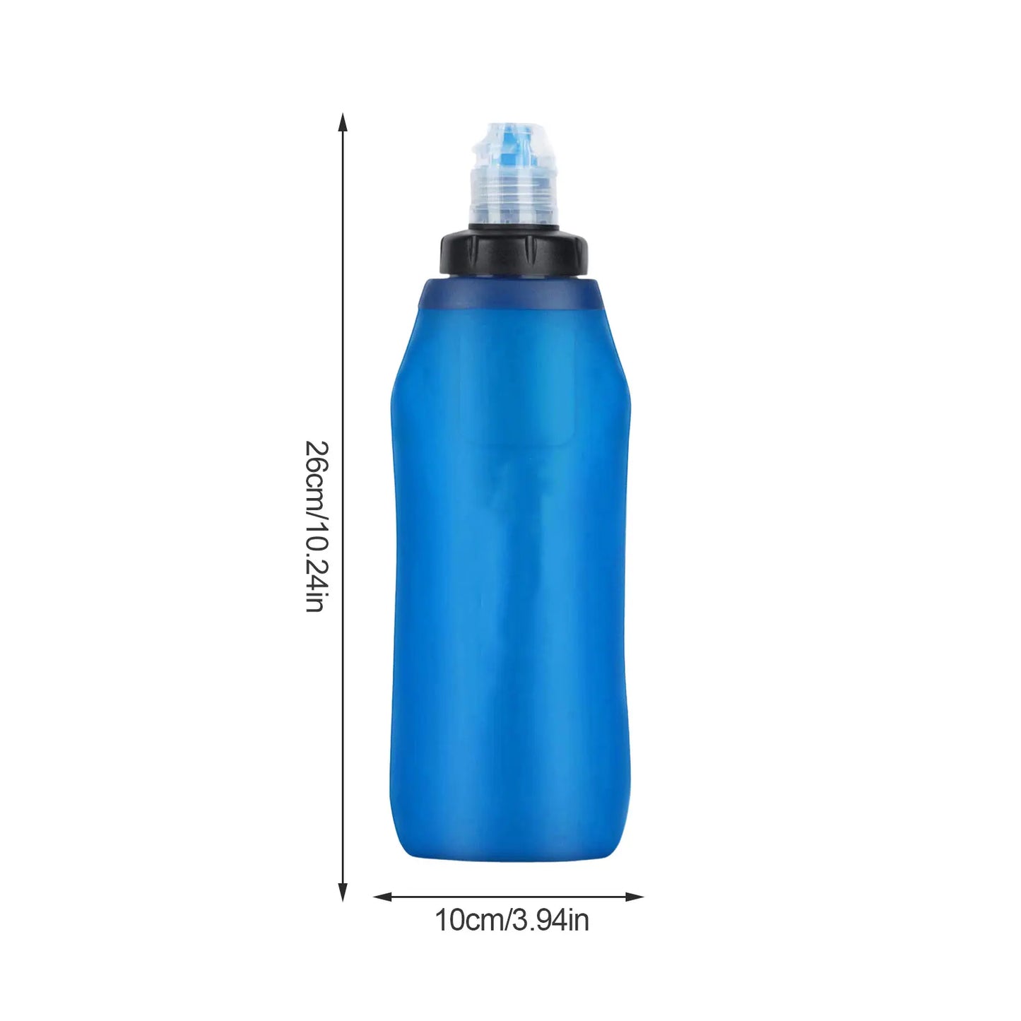 Portable Foldable Water Purifier Bottle Water Filter Bottle Outdoor Survival Personal Water Filter Bag for Camping Hiking Travel