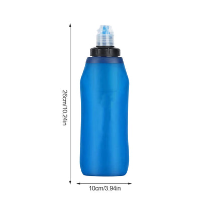 Portable Foldable Water Purifier Bottle Water Filter Bottle Outdoor Survival Personal Water Filter Bag for Camping Hiking Travel